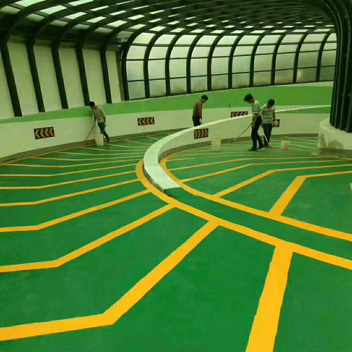 防滑坡道砂漿地面  地下停車場出入口